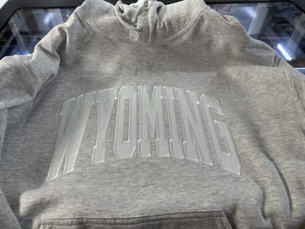 Shop Wyoming Glitter Wyoming Sweatshirt Hoodie