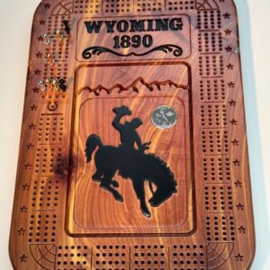 Shop Wyoming CB004 Cedar 4-trk Cribbage Board