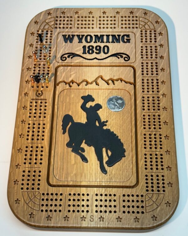 Shop Wyoming Wyoming 1890-4-trk Cribbage Board