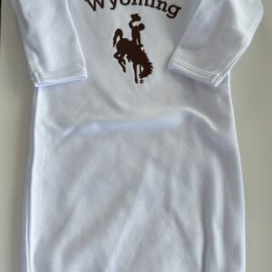 Shop Wyoming Baby gown with Wyoming and Steamboat