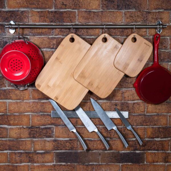 Shop Wyoming Wooden Cutting Boards for Kitchen – Bamboo Chopping Board Set of 3