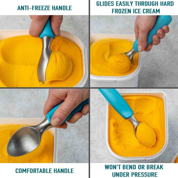 Shop Wyoming Stainless Steel Ice Cream Scoop – Professional Ice Scooper