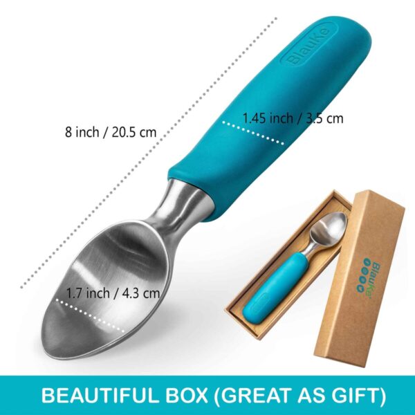 Shop Wyoming Stainless Steel Ice Cream Scoop – Professional Ice Scooper