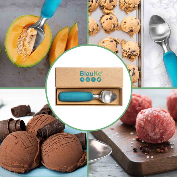 Shop Wyoming Stainless Steel Ice Cream Scoop – Professional Ice Scooper