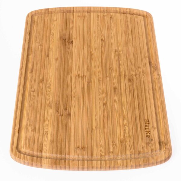 Shop Wyoming Extra Large Wood Cutting Board 18×12 inch – Butcher Block with Juice Groove, Serving Tray – Wooden Chopping Board for Kitchen