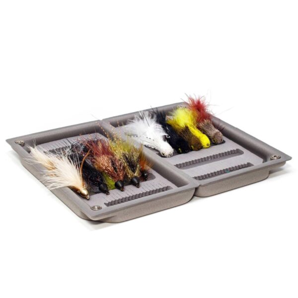 Shop Wyoming JHFLYCO Loaded Foam Fly Box – Medium Streamer Assortment