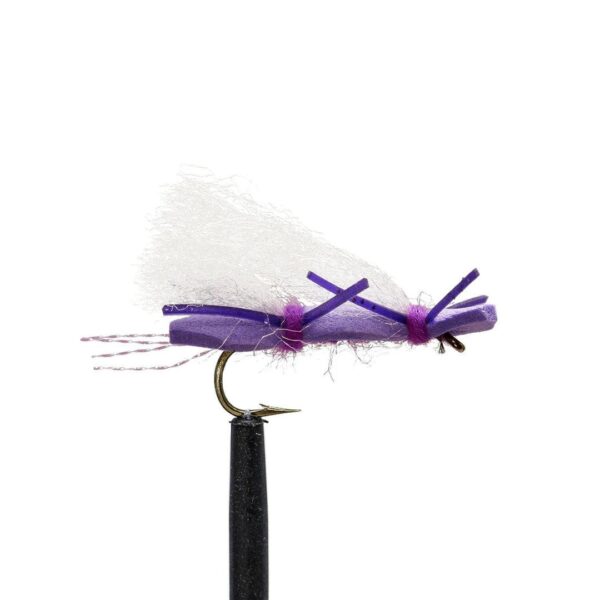 Shop Wyoming JHFLYCO Loaded Foam Fly Box – Hopper Dropper Assortment – Includes 50m 4X Fluoroflex Tippet