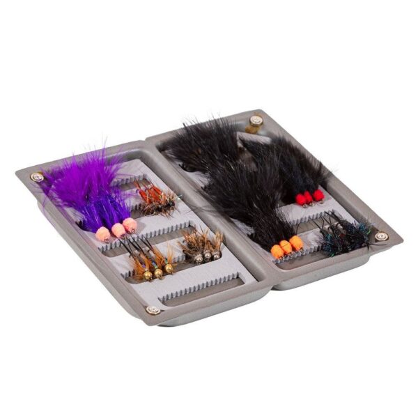 Shop Wyoming JHFLYCO Loaded Foam Fly Box – Steelhead Assortment