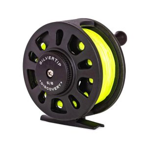 Shop Wyoming Silvertip Discovery 5/6 Fly Reel – Pre-Spooled Beginner Reel Shop Wyoming Silvertip Discovery 5/6 Fly Reel – Pre-Spooled Beginner Reel