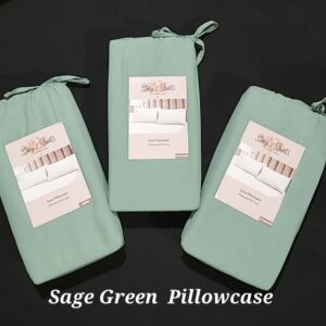 Shop Wyoming Luxurious Brushed Microfiber Pillowcases – Sage Green Shop Wyoming Luxurious Brushed Microfiber Pillowcases – Sage Green