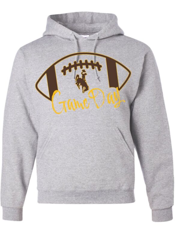 Shop Wyoming Wyoming Cowboys Game day football Hoodie
