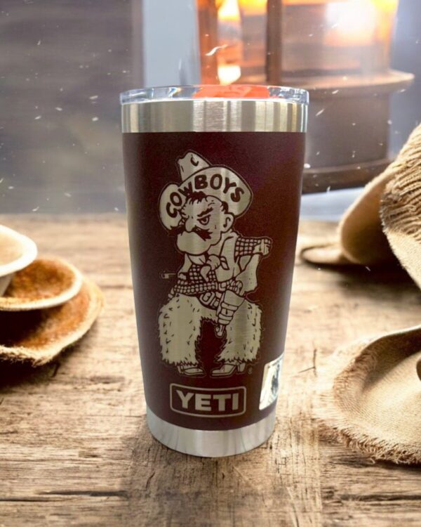 Shop Wyoming Limited Edition Wetlands Brown Pistol Pete Yeti Rambler