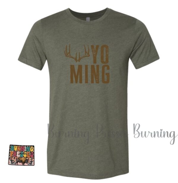 Shop Wyoming Men’s Wyoming T-shirt or Hoodie