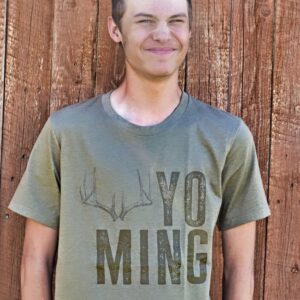 Shop Wyoming Men’s Wyoming T-shirt or Hoodie