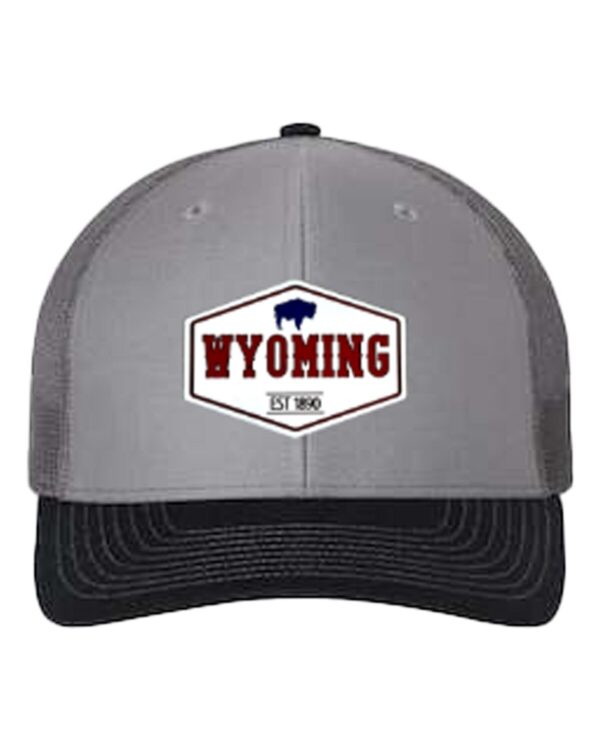 Shop Wyoming Wyoming Established 1890 Acrylic Trucker Hat