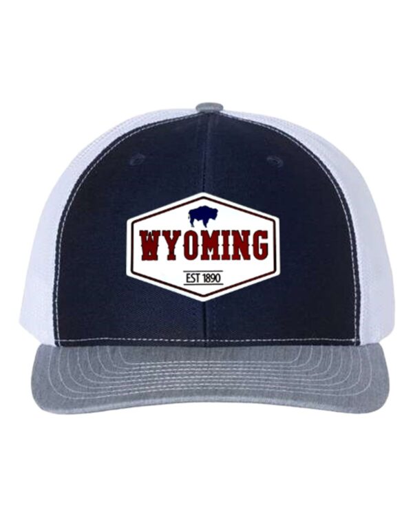 Shop Wyoming Wyoming Established 1890 Acrylic Trucker Hat