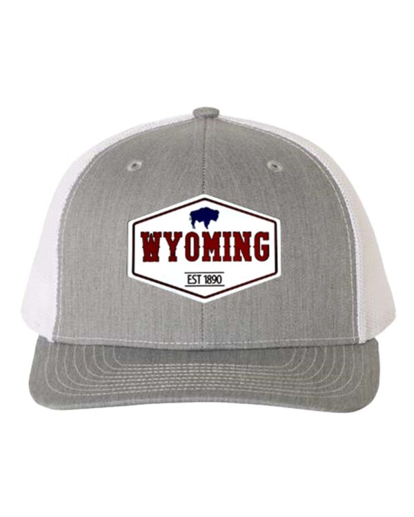 Shop Wyoming Wyoming Established 1890 Acrylic Trucker Hat