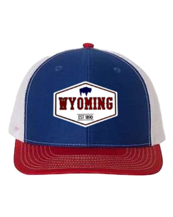 Shop Wyoming Wyoming Established 1890 Acrylic Trucker Hat