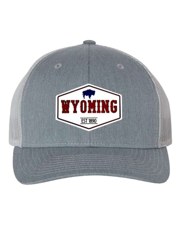 Shop Wyoming Wyoming Established 1890 Acrylic Trucker Hat