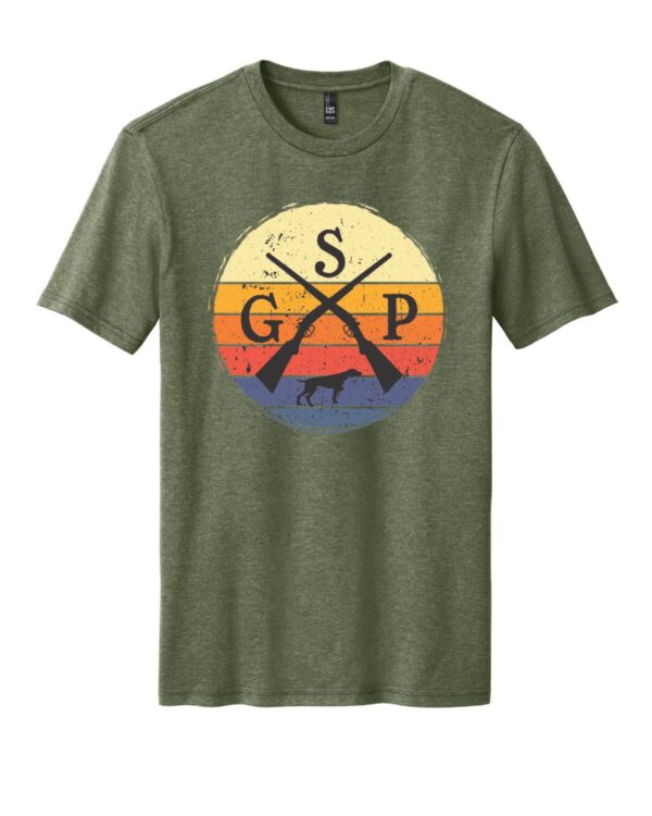 Shop Wyoming German Shorthaired Pointer Rusic T-Shirt