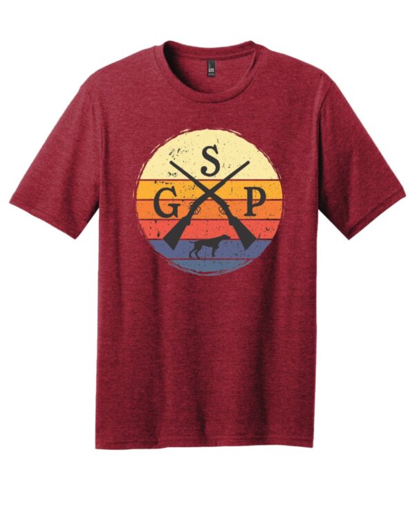 Shop Wyoming German Shorthaired Pointer Rusic T-Shirt
