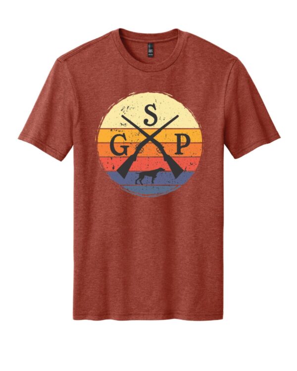 Shop Wyoming German Shorthaired Pointer Rusic T-Shirt