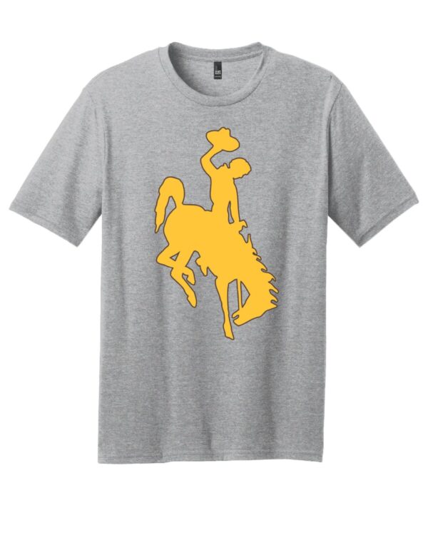 Shop Wyoming University Of Wyoming Steamboat Shirt (Gold)