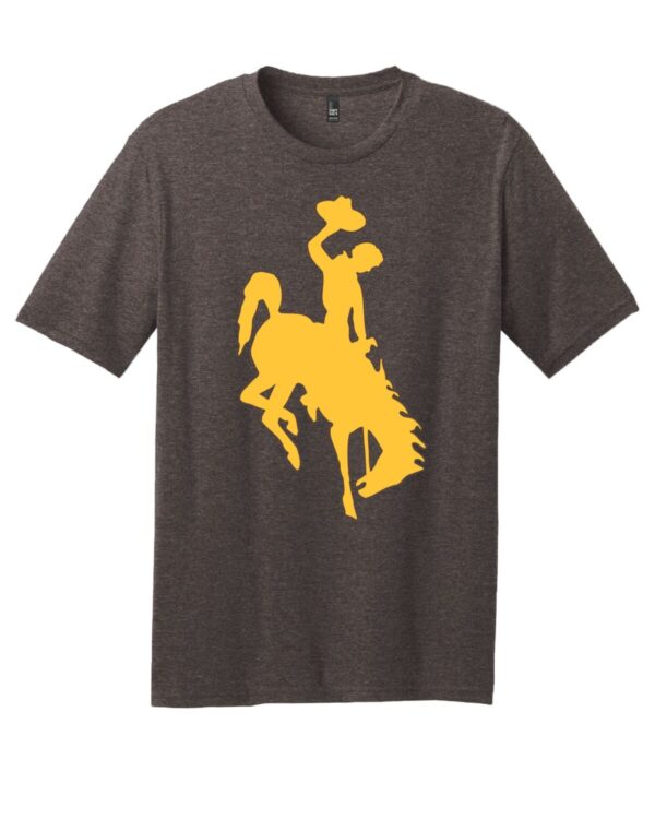 Shop Wyoming University Of Wyoming Steamboat Shirt (Gold)