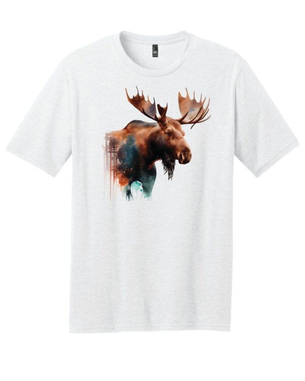 Shop Wyoming Watercolor Moose T-Shirt