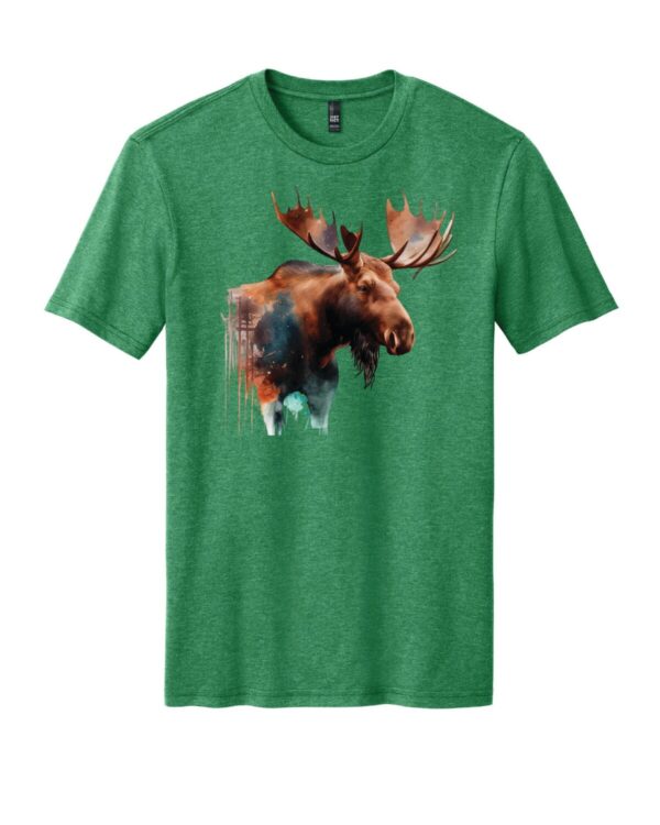 Shop Wyoming Watercolor Moose T-Shirt
