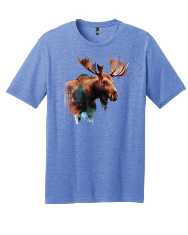 Shop Wyoming Watercolor Moose T-Shirt