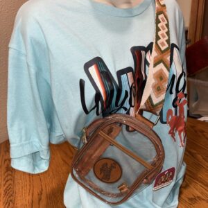 Shop Wyoming Wyoming Clear Brown Purse