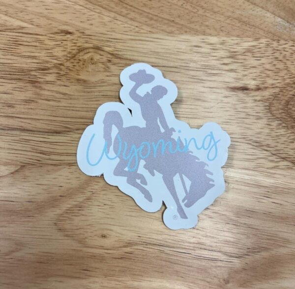 Shop Wyoming Wyoming Bucking Horse 3.25″ Sticker