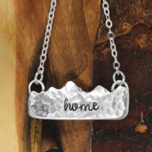 Shop Wyoming Home Mountain Range Necklace