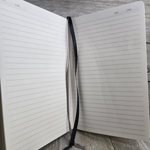 Shop Wyoming Big Bucking Horse Note Pad w/pen ~ Royal & Purple Plaid