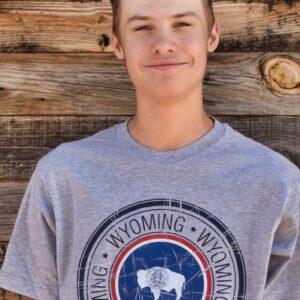 Shop Wyoming Wyoming State Seal Circle T-shirt