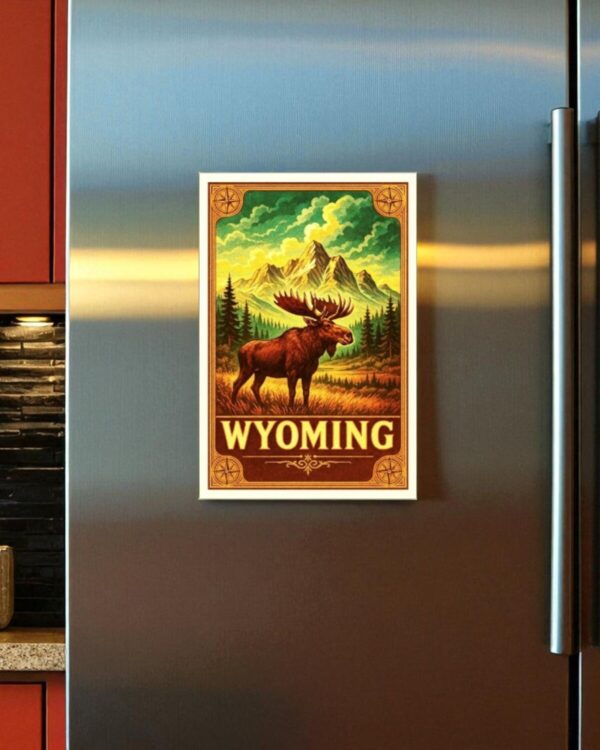 Shop Wyoming Wyoming Moose Magnet