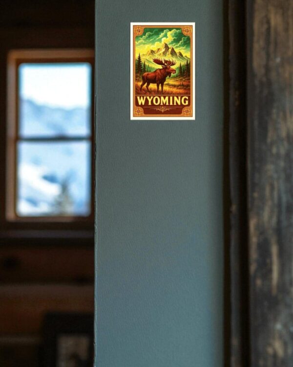 Shop Wyoming Wyoming Moose Magnet