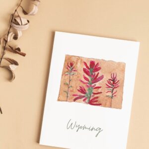Shop Wyoming Wyoming State Flower Watercolor Greeting Card