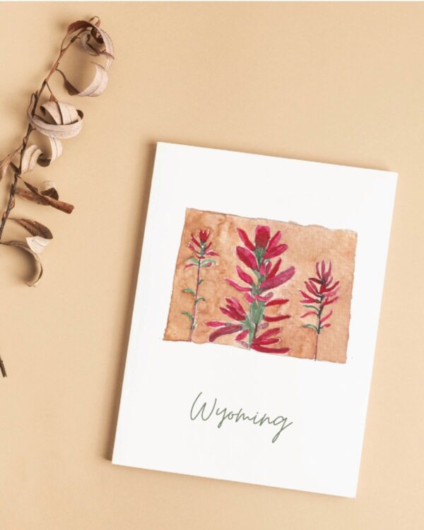 Shop Wyoming Wyoming State Flower Watercolor Greeting Card