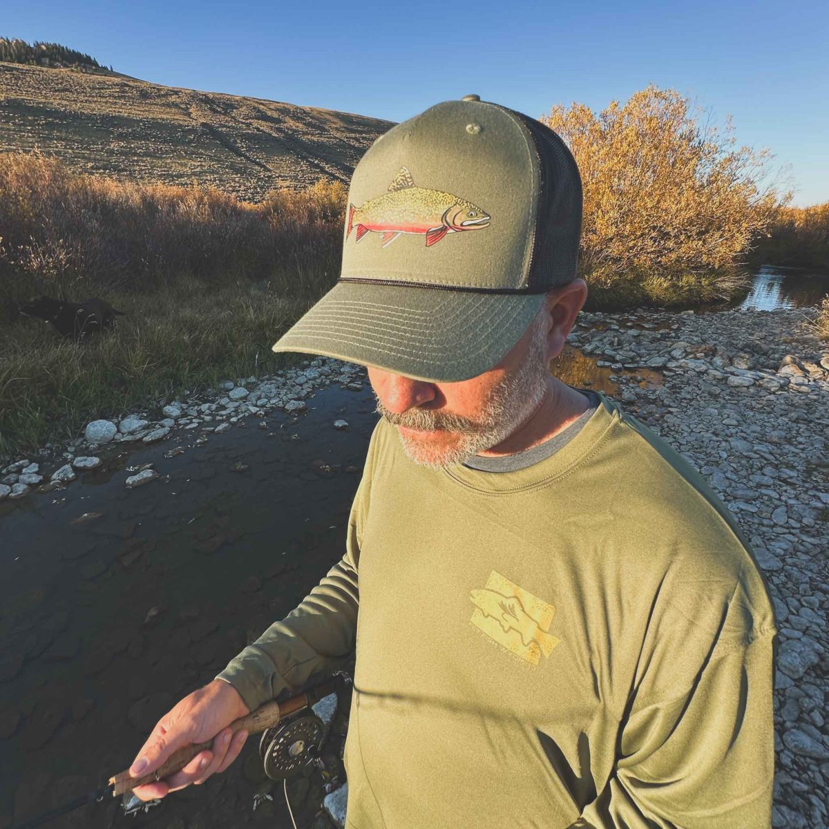 Shop Wyoming Brook Trout Species Rope Trucker Shop Wyoming Brook Trout Species Rope Trucker