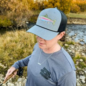 Shop Wyoming Rainbow Trout Species Rope Trucker Shop Wyoming Rainbow Trout Species Rope Trucker