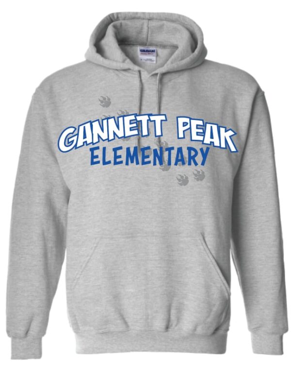 Shop Wyoming Gannett peak Elementary Hoodie