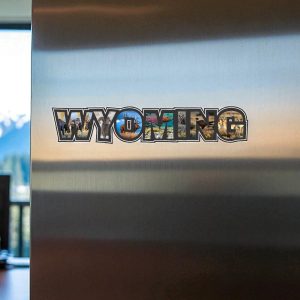 Shop Wyoming Wyoming Sticker 12″