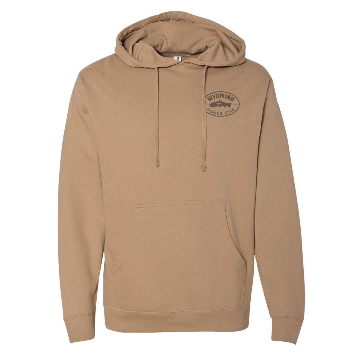 Shop Wyoming Wyoming Fishing Club Hoodie Shop Wyoming Wyoming Fishing Club Hoodie
