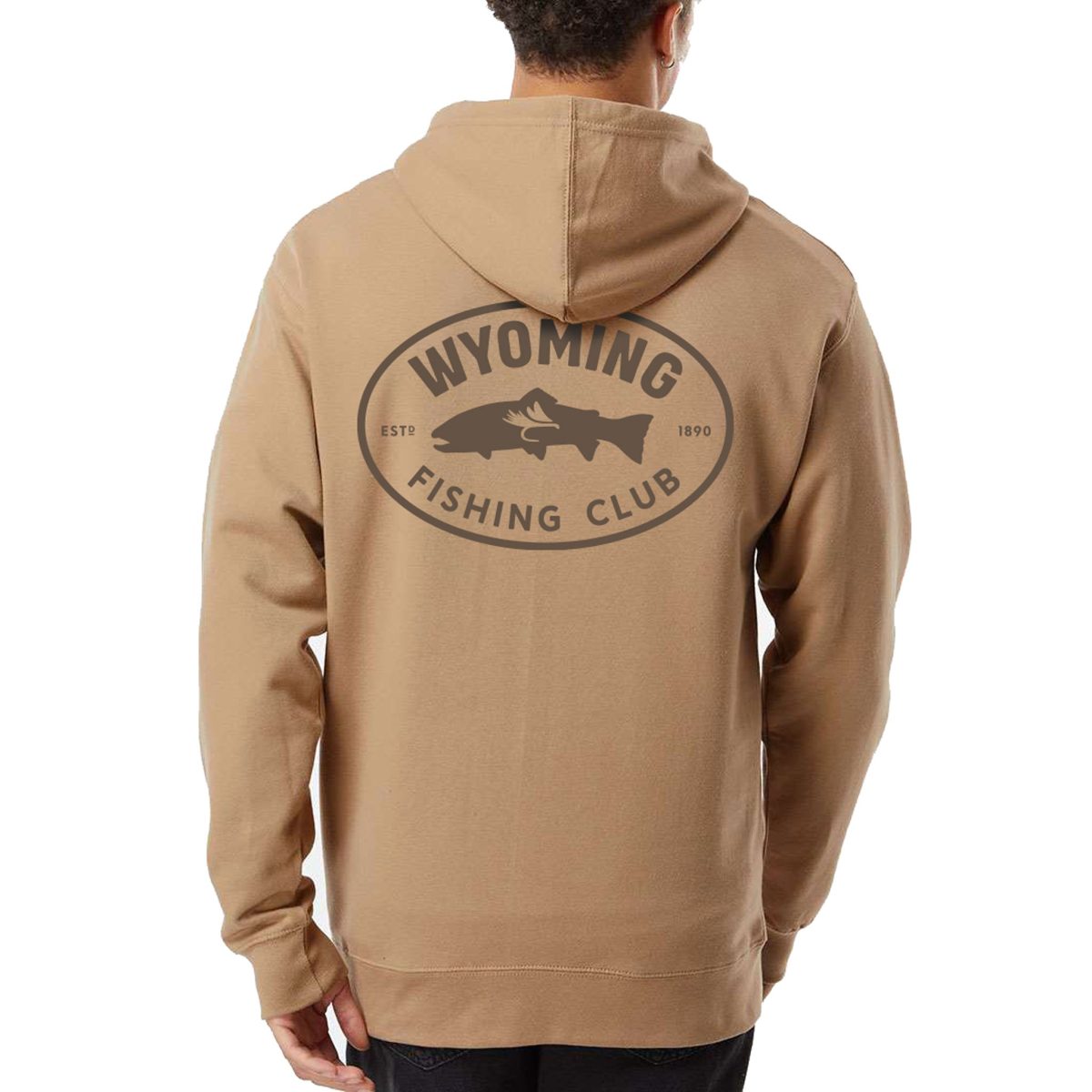 Shop Wyoming Wyoming Fishing Club Hoodie Shop Wyoming Wyoming Fishing Club Hoodie