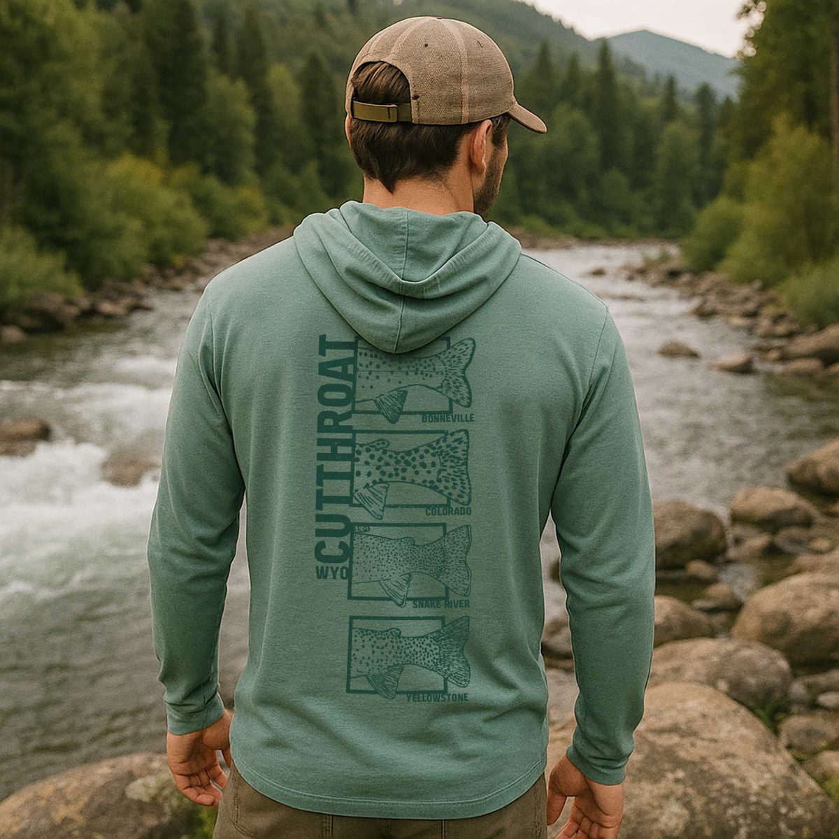Shop Wyoming Wyo Cutthroat Long Sleeve Shop Wyoming Wyo Cutthroat Long Sleeve