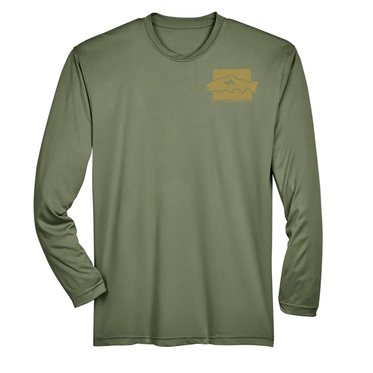 Shop Wyoming Chasing Brookies Performance Long Sleeve Shop Wyoming Chasing Brookies Performance Long Sleeve