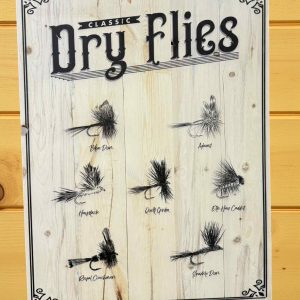 Shop Wyoming Dry Flies Wooden Decor