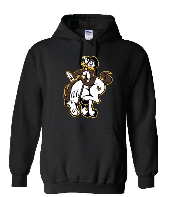 Shop Wyoming Wyoming Cowboy Youth Hoodie or T-Shirt Shop Wyoming Wyoming Cowboy Youth Hoodie or T-Shirt